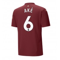 Dres Manchester City Nathan Ake #6 Tretina 2024-25 Krátky Rukáv